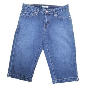 Levi's 515 Capri Denim Jean Shorts size 6